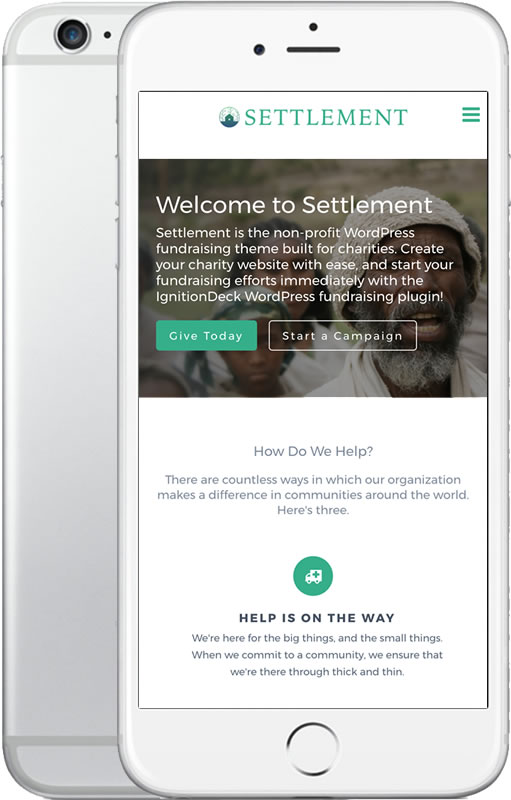 Settlement Responsive Image