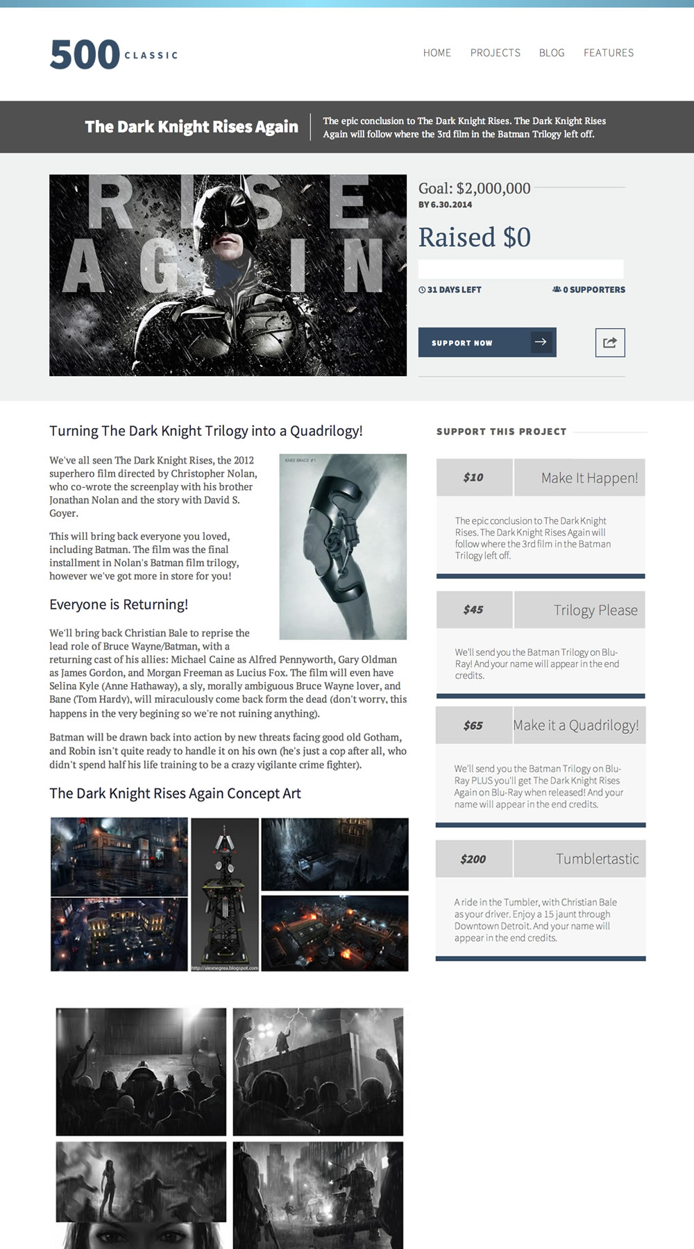 500-classic-project-page