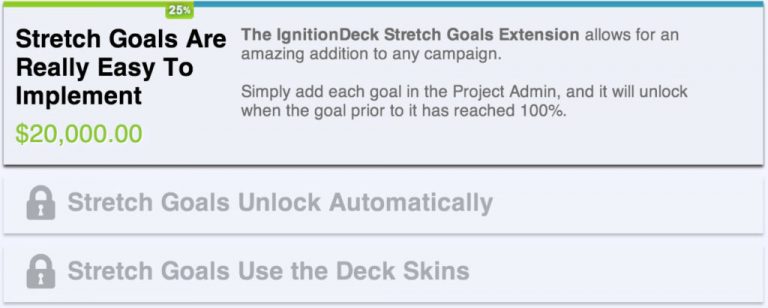 The Official Stretch Goals Extension