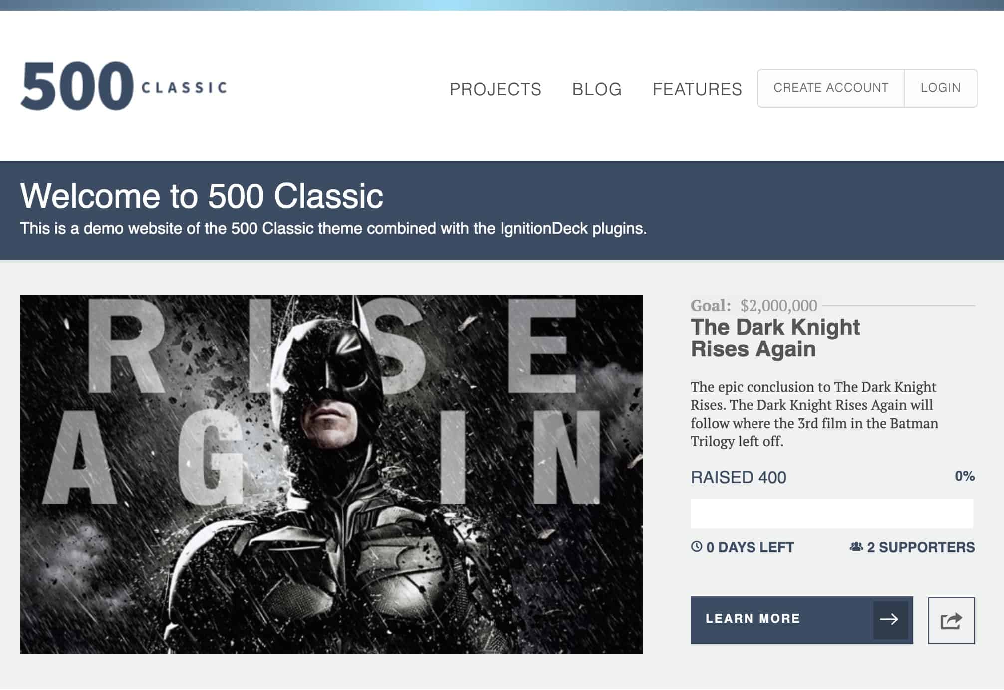 Classic Theme IgnitionDeck