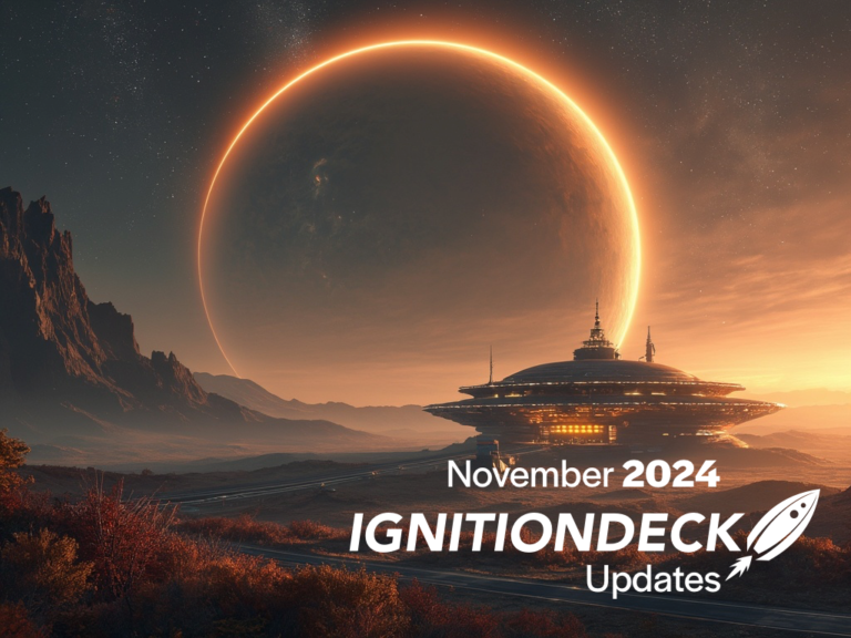 image of a remote space base with fall colors in the distance and a ring planet in the background.